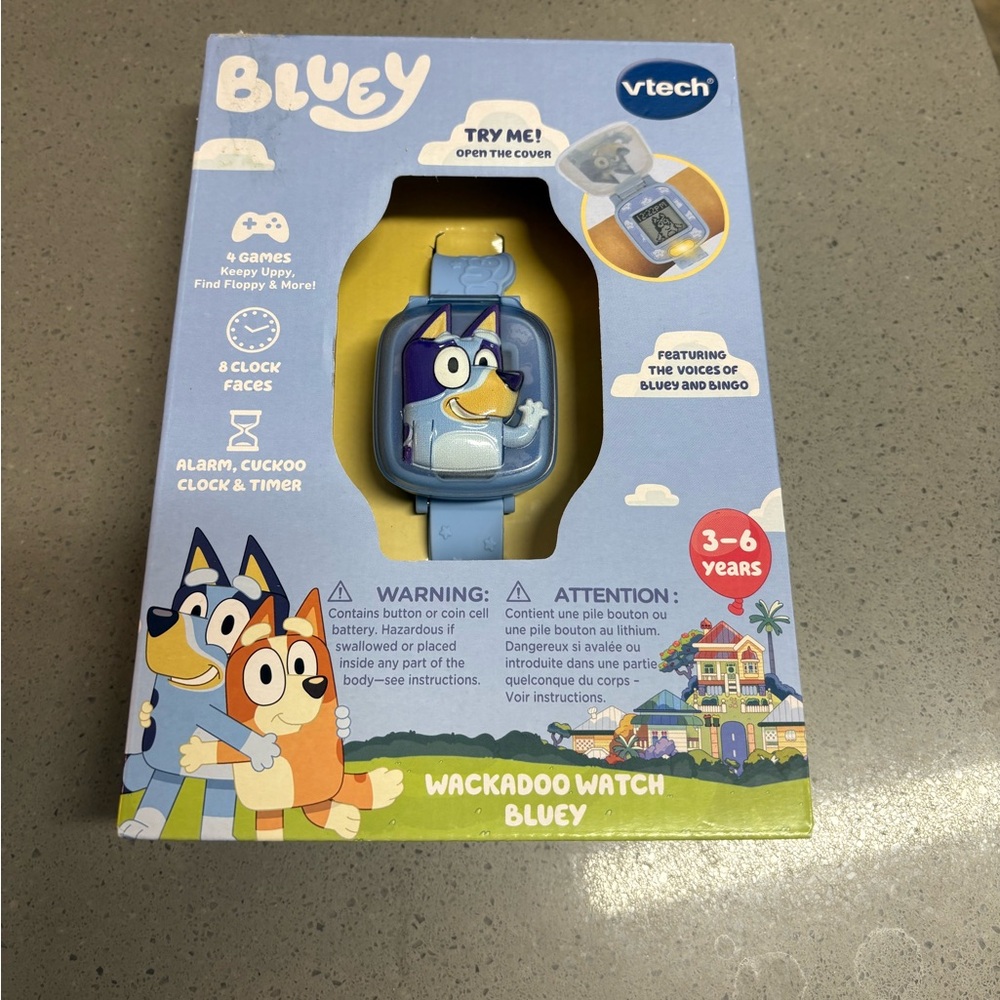 VTech Bluey Wackadoo Watch - Blue